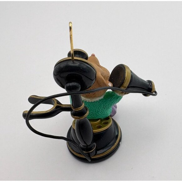 Hallmark Keepsake Hello Hello Christmas Tree Ornament Telephone Mouse Friendship - Picture 2 of 9